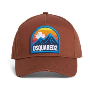 DSQUARED2 logo-appliqué baseball cap