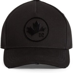 DSQUARED2 Maple leaf-appliqué baseball cap