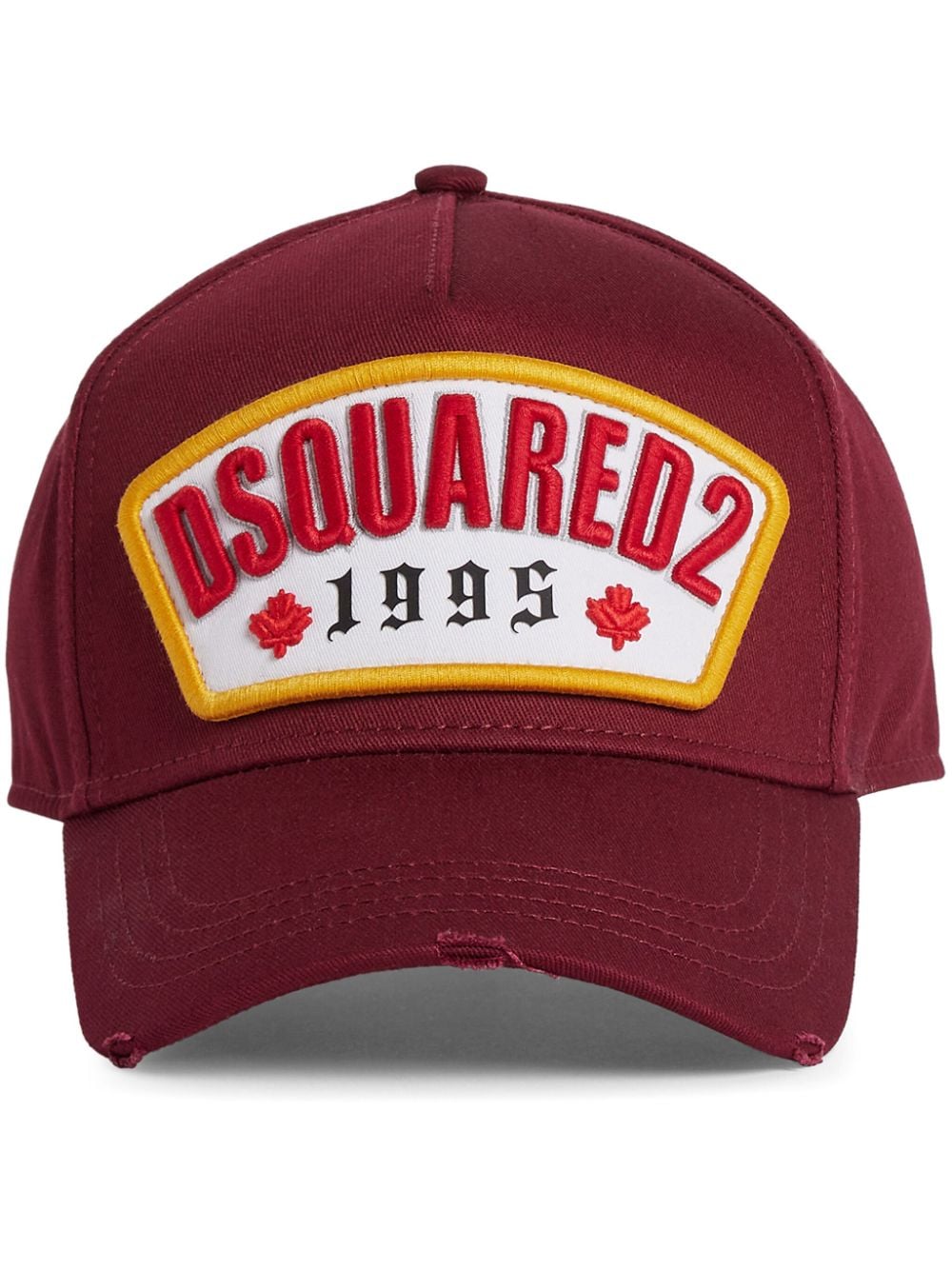 DSQUARED2 logo-appliqué baseball cap