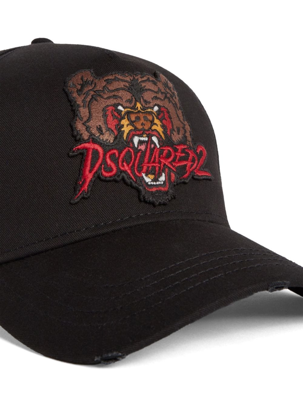 DSQUARED2 tiger-appliqué baseball cap - Image 3