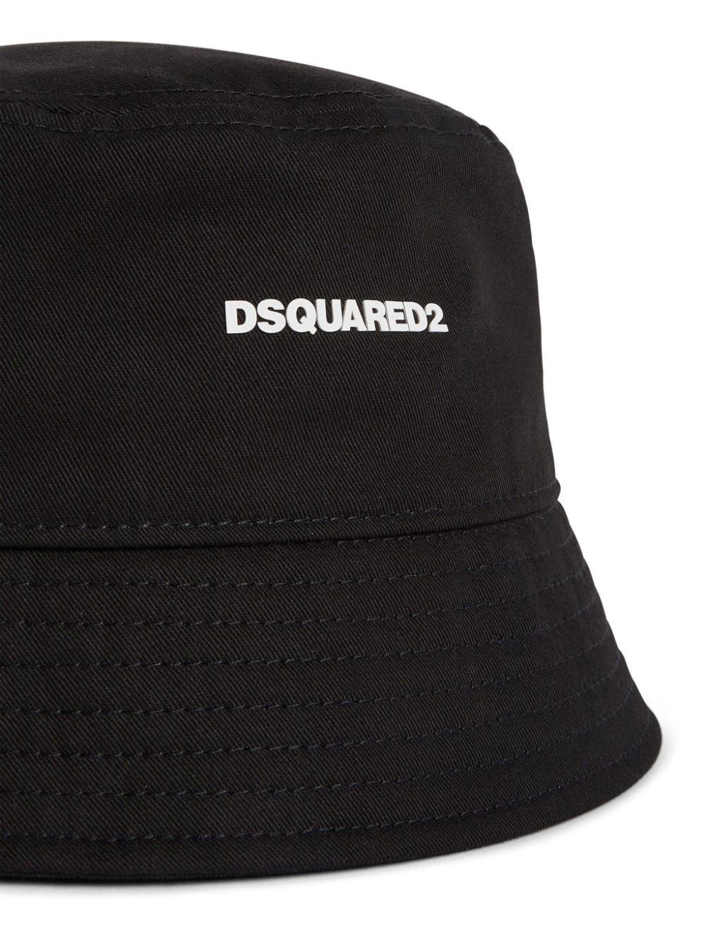 DSQUARED2 logo-print cotton bucket hat - Image 3