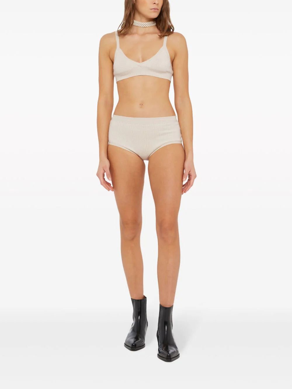 Alanui knitted cashmere bralette - Image 4