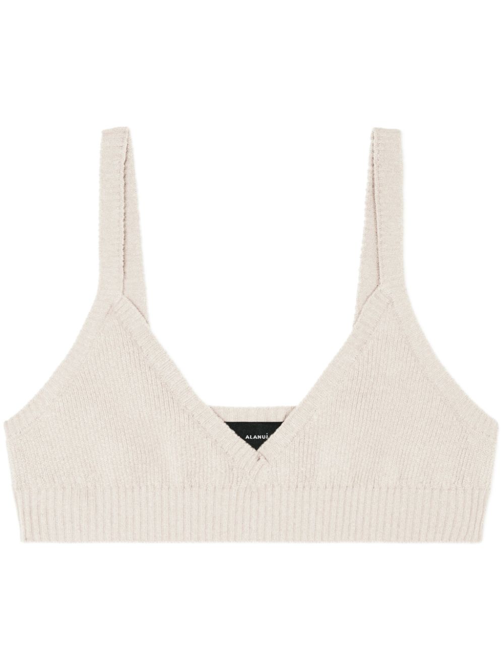 Alanui knitted cashmere bralette