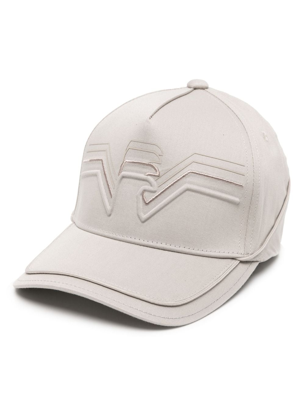 Emporio Armani Eagle-embossed cotton baseball cap