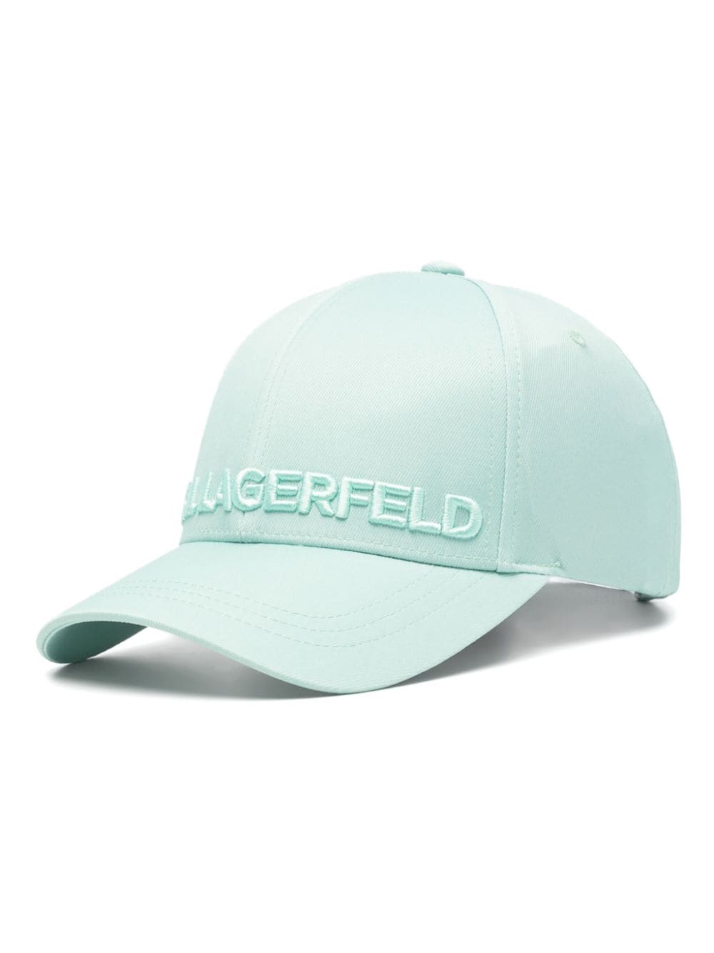 Karl Lagerfeld logo-embroidered baseball cap