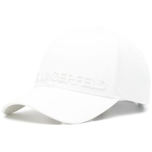 Karl Lagerfeld logo-embroidered baseball cap