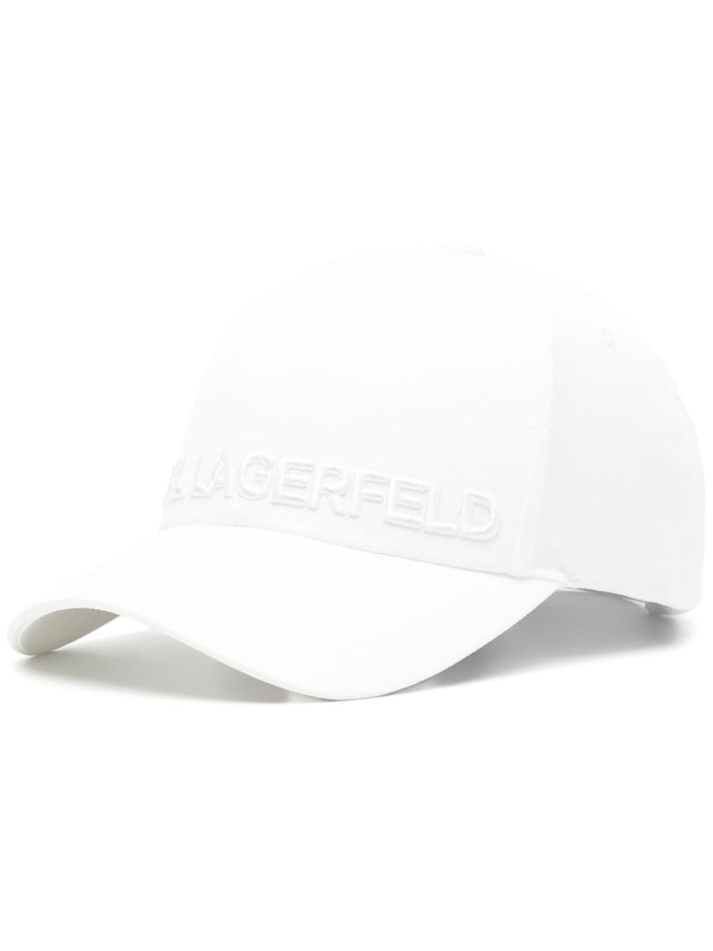 Karl Lagerfeld logo-embroidered baseball cap