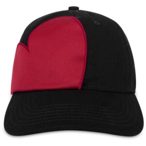 Moschino heart-motif cotton cap