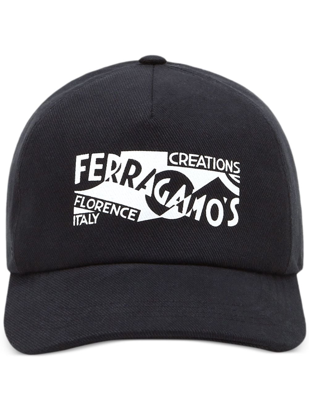Ferragamo Venna logo-print baseball cap
