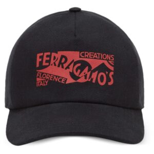 Ferragamo Venna logo-print baseball cap