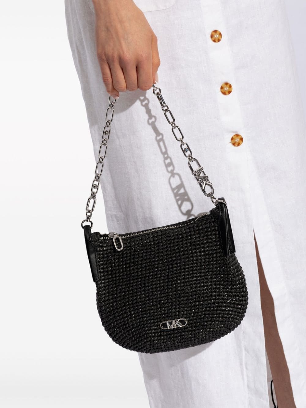 Michael Michael Kors small Kendall interwoven shoulder bag - Image 2