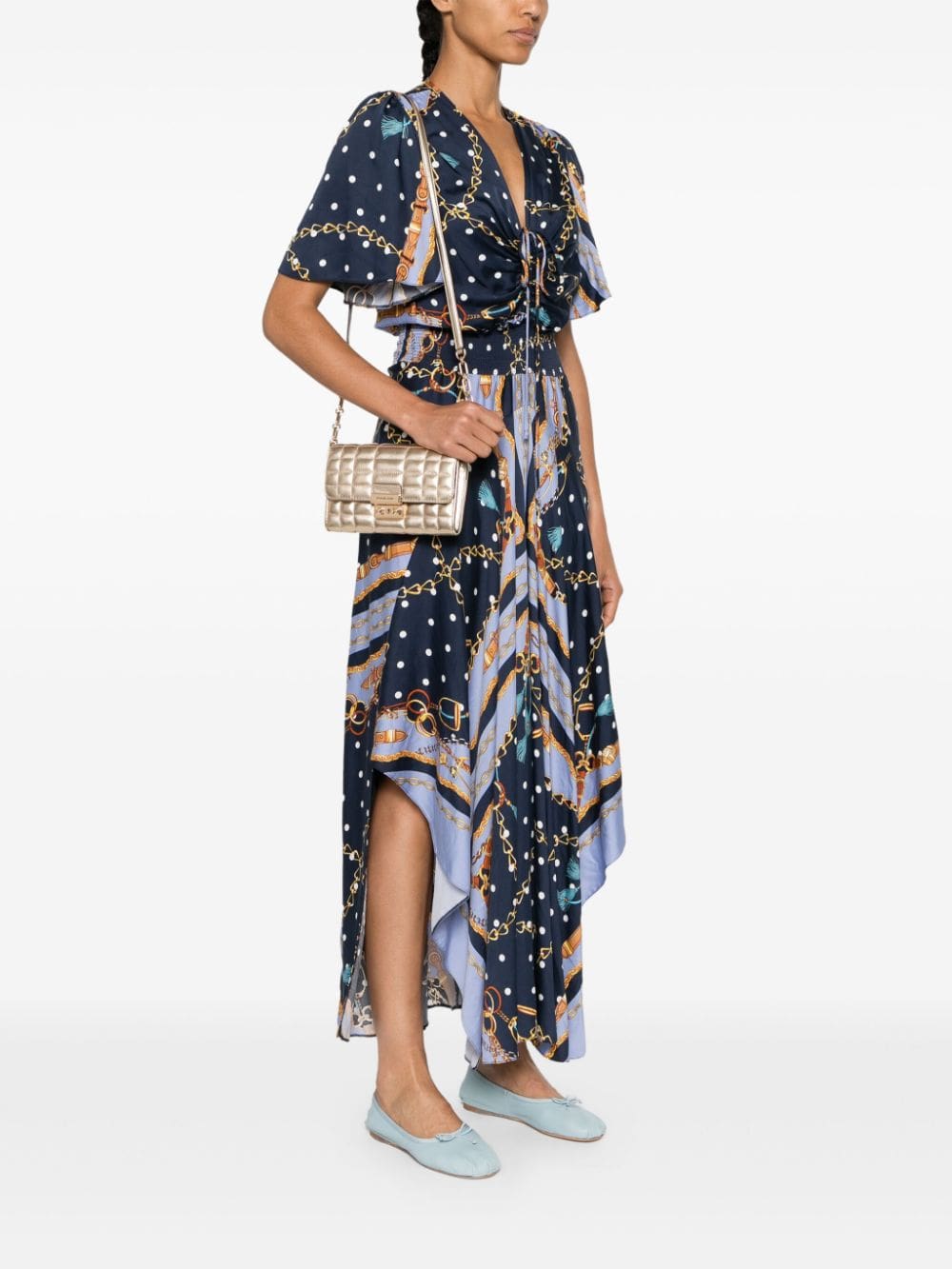 Michael Kors large Tribeca leather cross body bag - Image 2