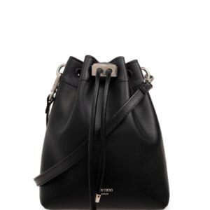 Jimmy Choo mini Cinch leather bucket bag