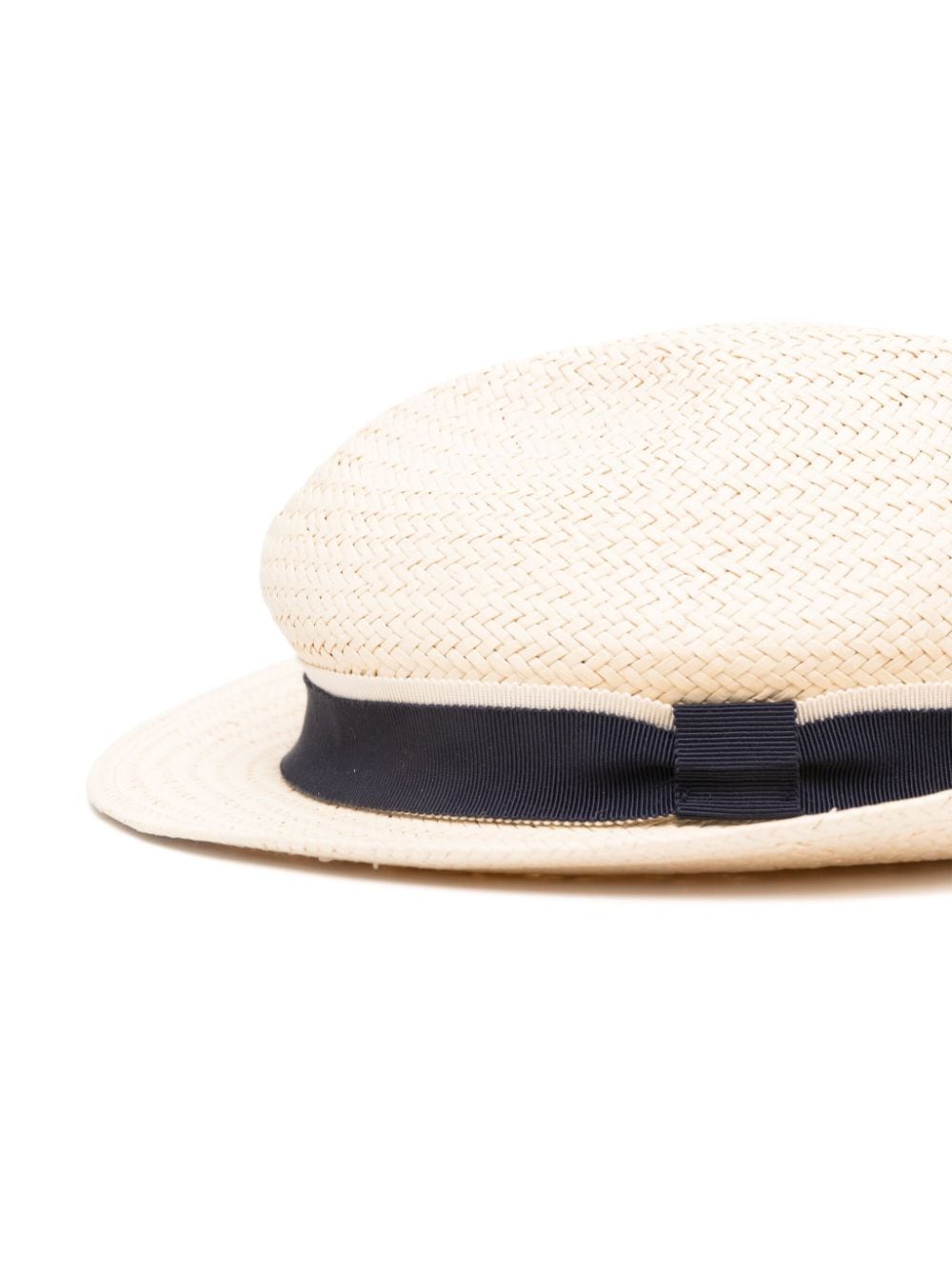 Hackett grosgrain ribbon-trim panama hat - Image 2