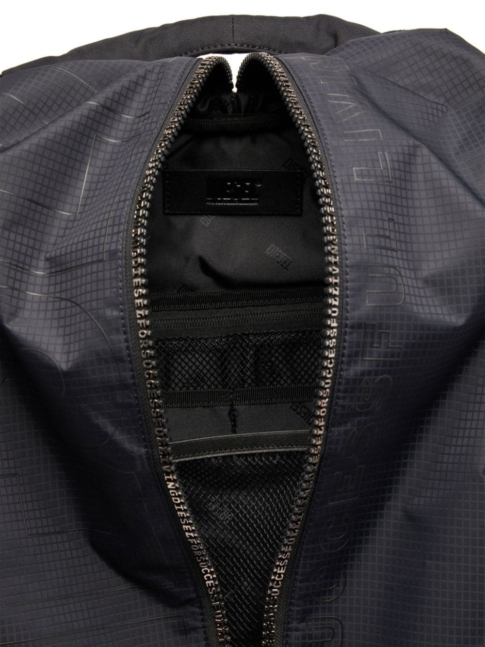 Diesel Zip-D ripstop zipped backpack - Image 3