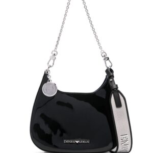 Emporio Armani logo-lettering cross body bag