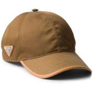 Prada Re-Nylon triangle-logo baseball cap