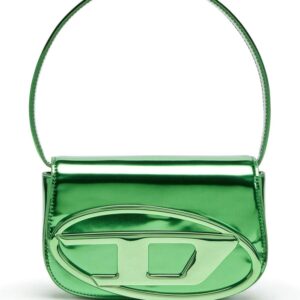 Diesel 1DR mirrored-finish shoulder bag