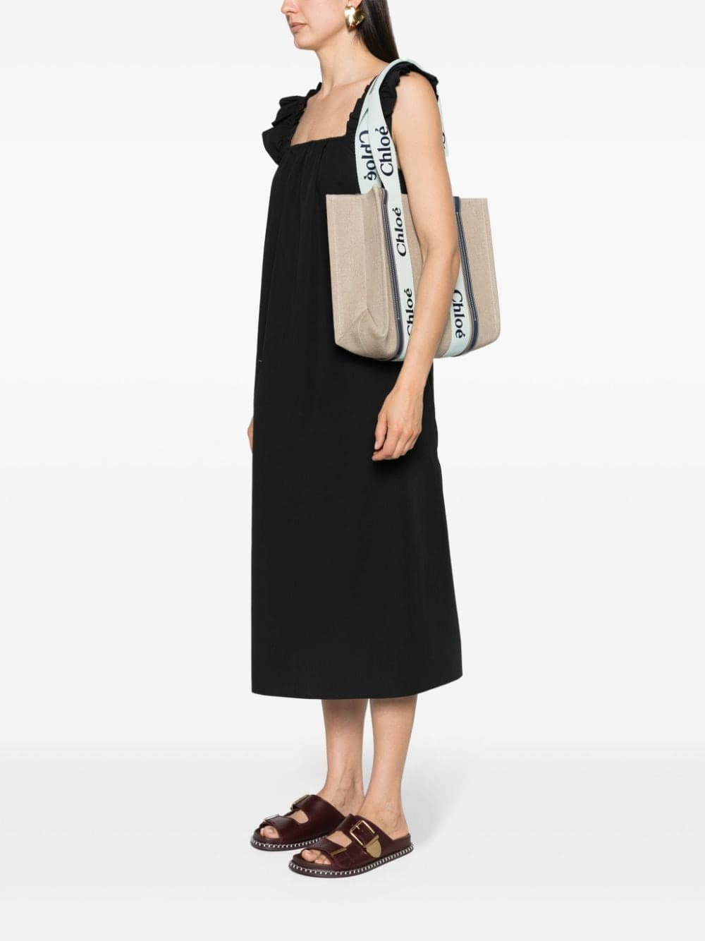 Chloé medium Woody tote bag - Image 2