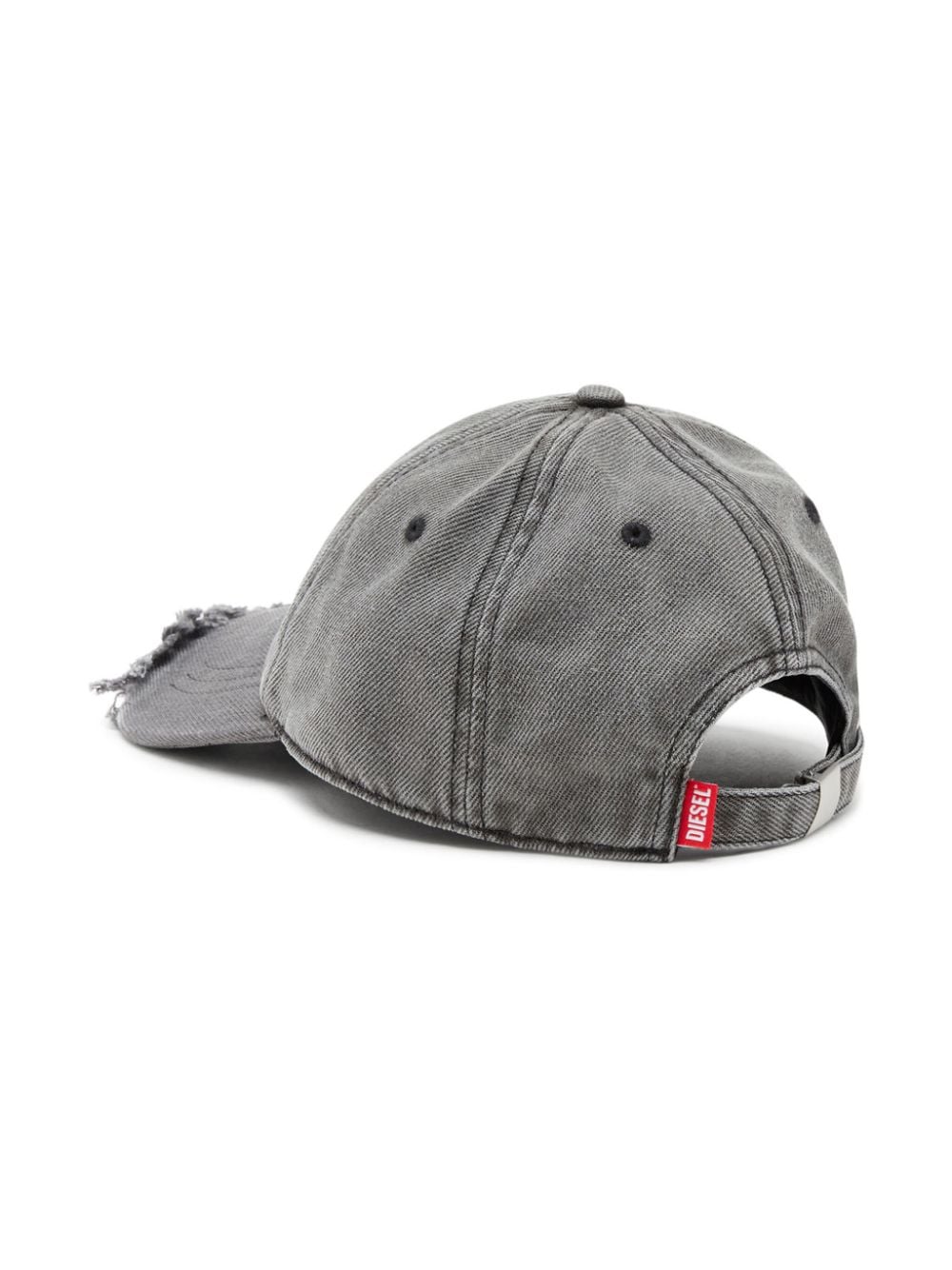 Diesel distressed-effect cotton baseball cap - Image 2