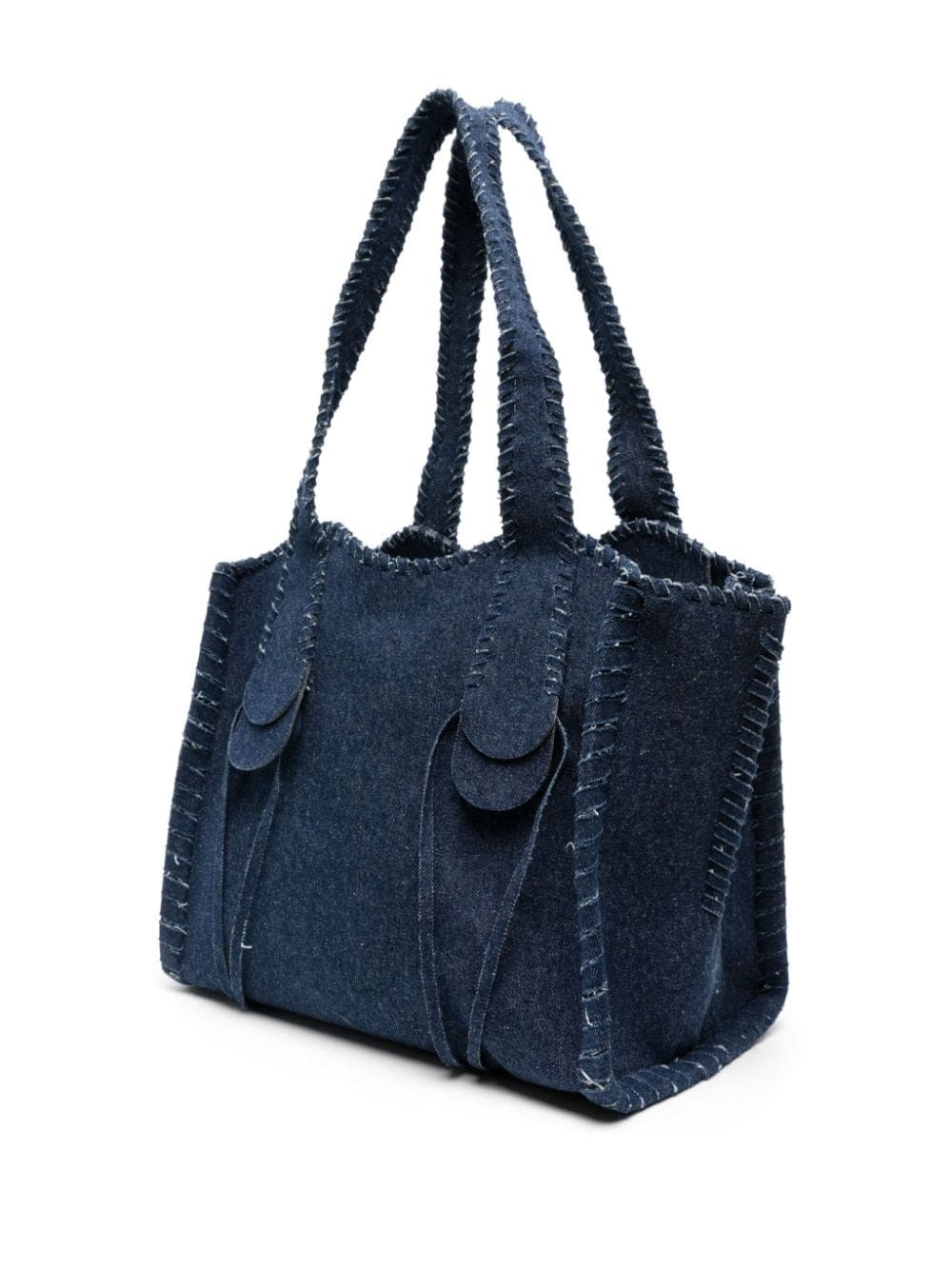 Chloé medium Monty denim tote bag - Image 3
