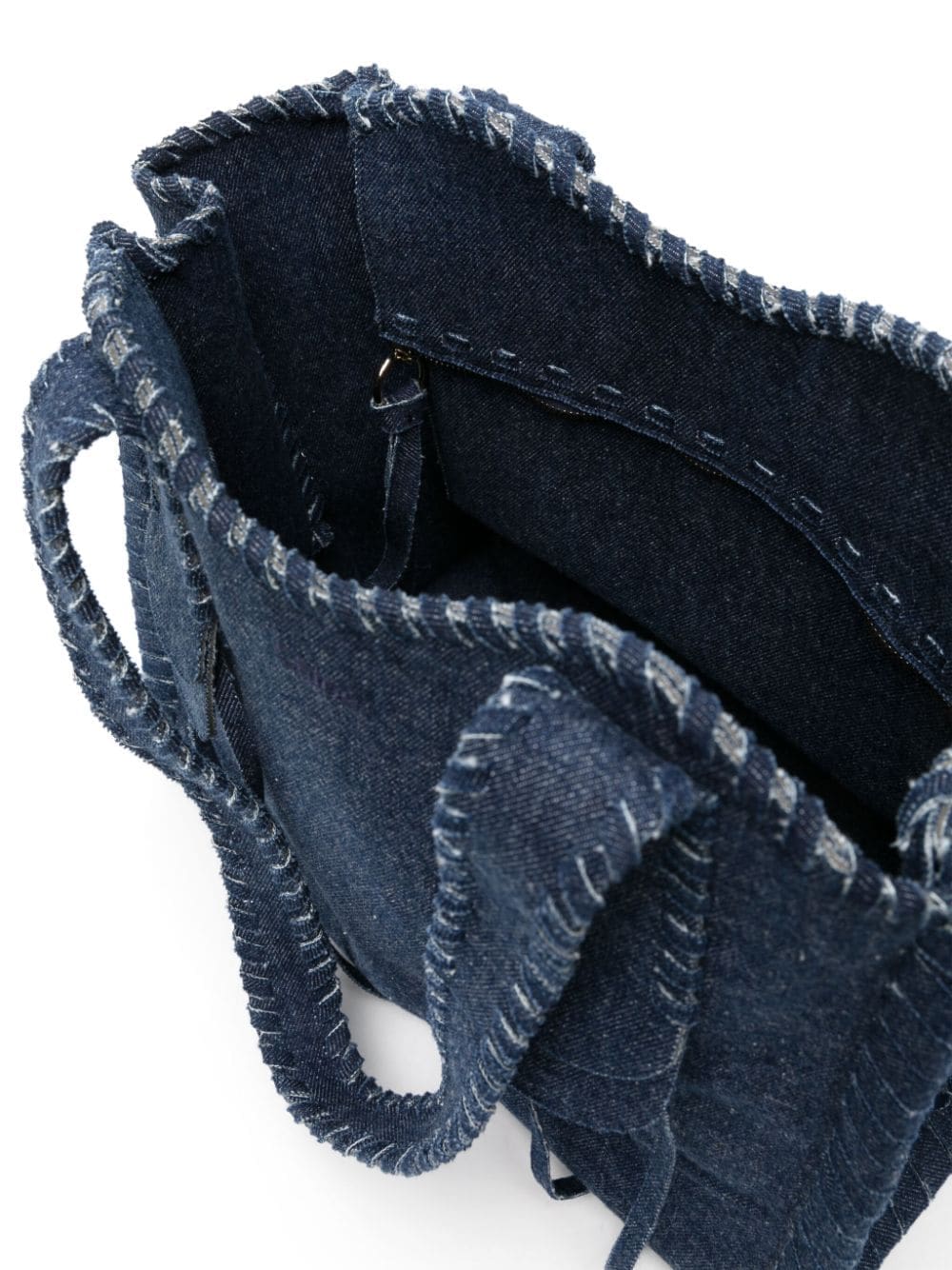 Chloé medium Monty denim tote bag - Image 5
