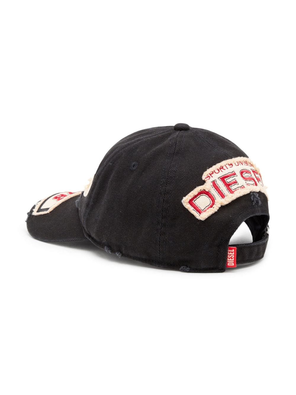 Diesel C-Braff distressed-effect cap - Image 2