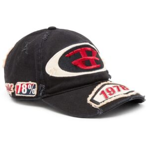 Diesel C-Braff distressed-effect cap