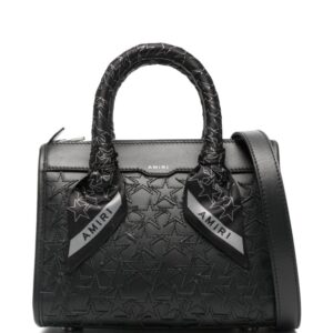 AMIRI star-patch leather mini bag