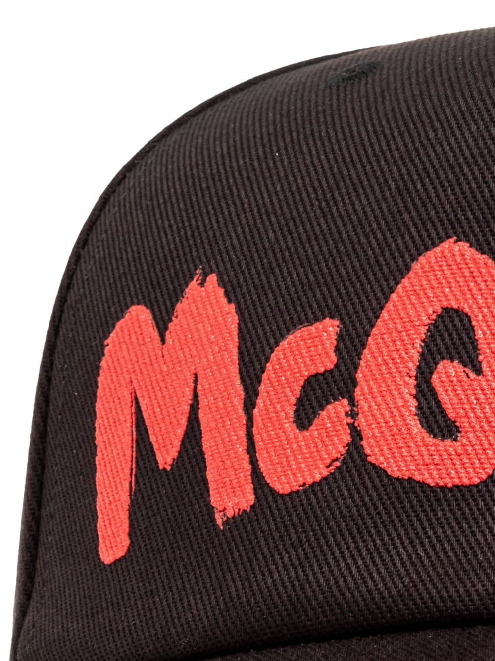 Alexander McQueen logo-print baseball cap - Image 3