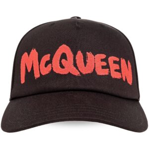 Alexander McQueen logo-print baseball cap