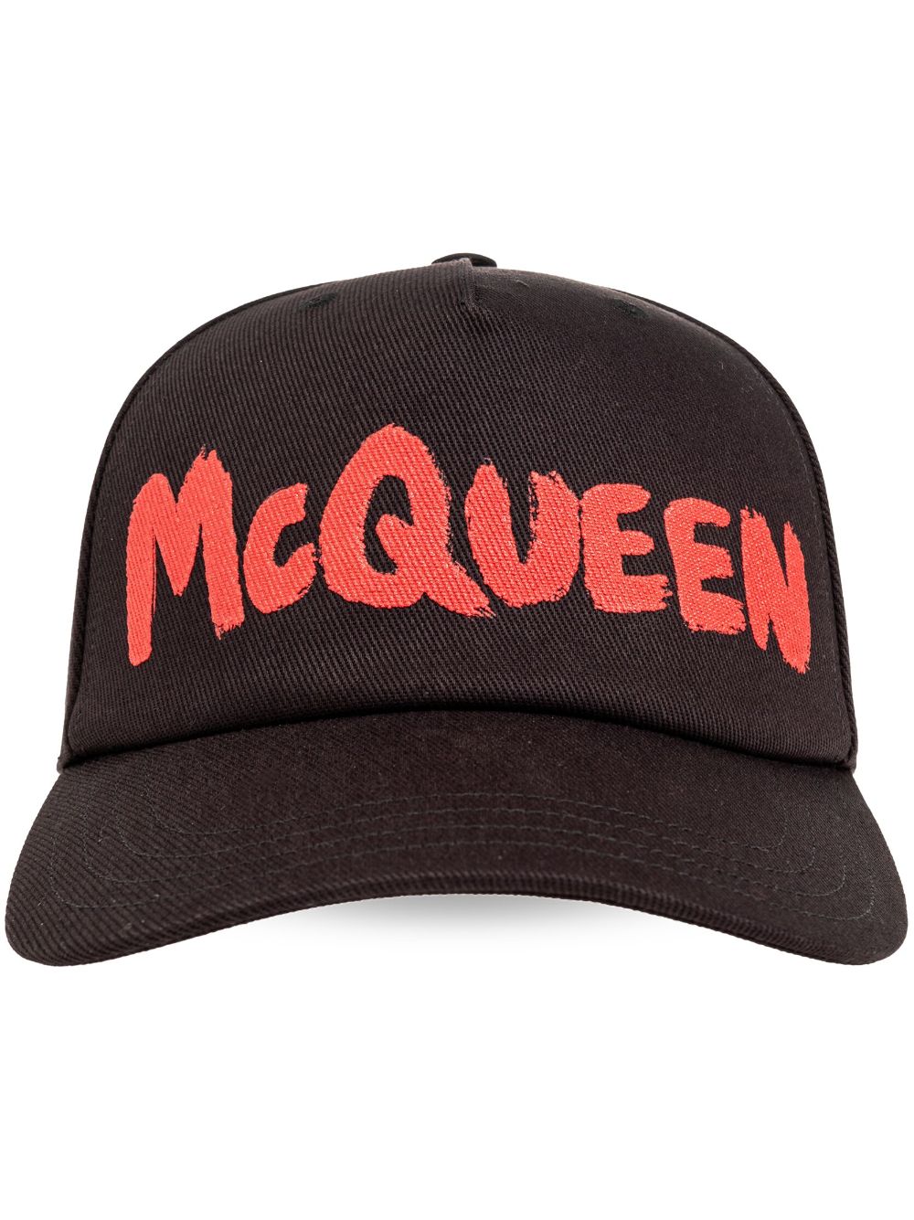 Alexander McQueen logo-print baseball cap