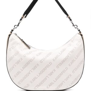 Karl Lagerfeld K/Moon perforated-logo shoulder bag