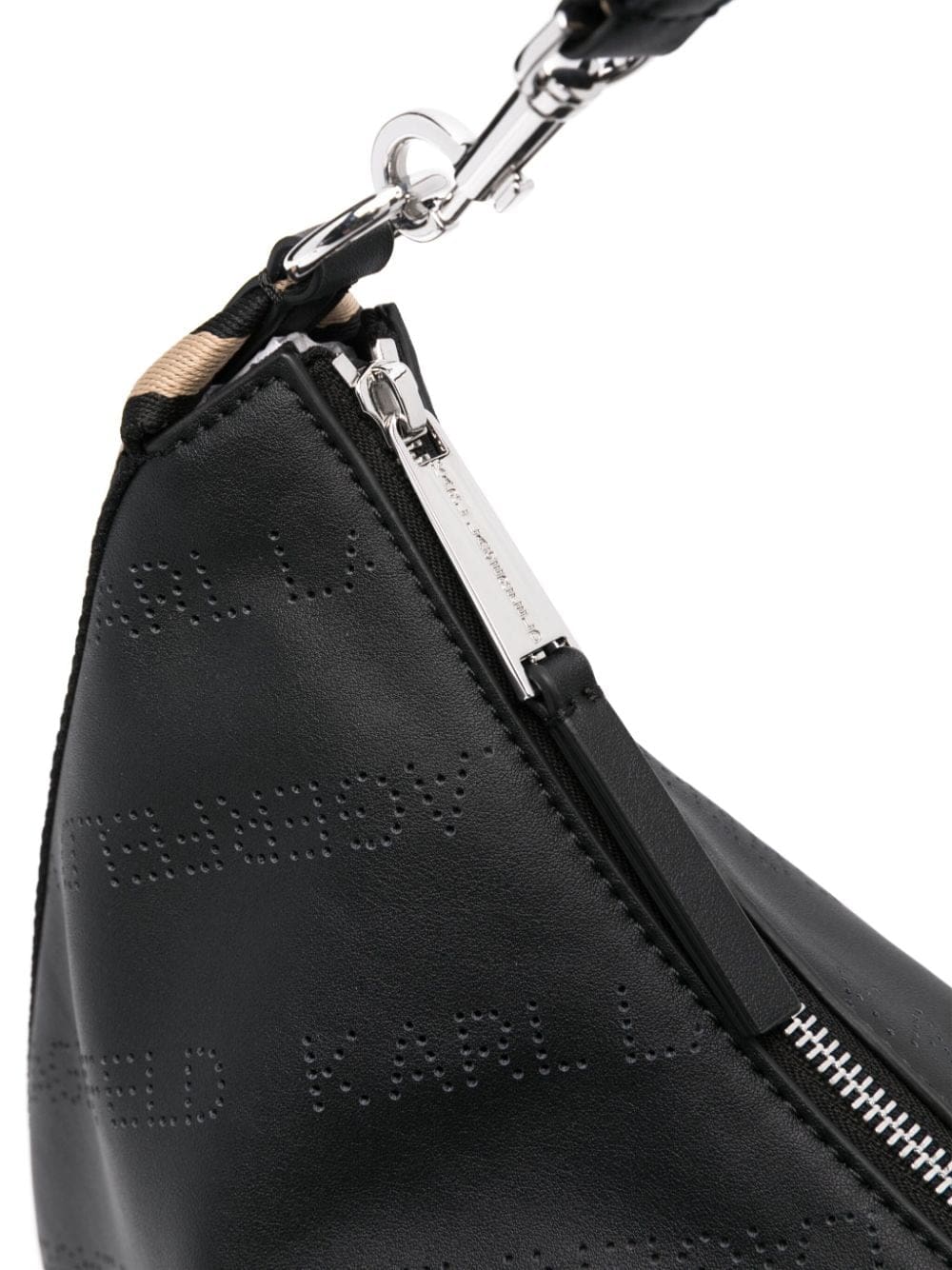 Karl Lagerfeld K/Moon perforated-logo shoulder bag - Image 4