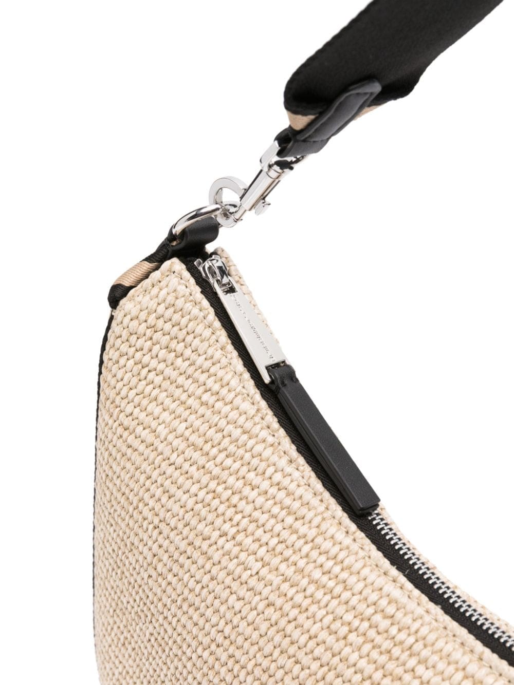 Karl Lagerfeld medium Moon logo-lettering shoulder bag - Image 4