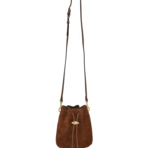 Jimmy Choo mini Cinch leather bucket bag