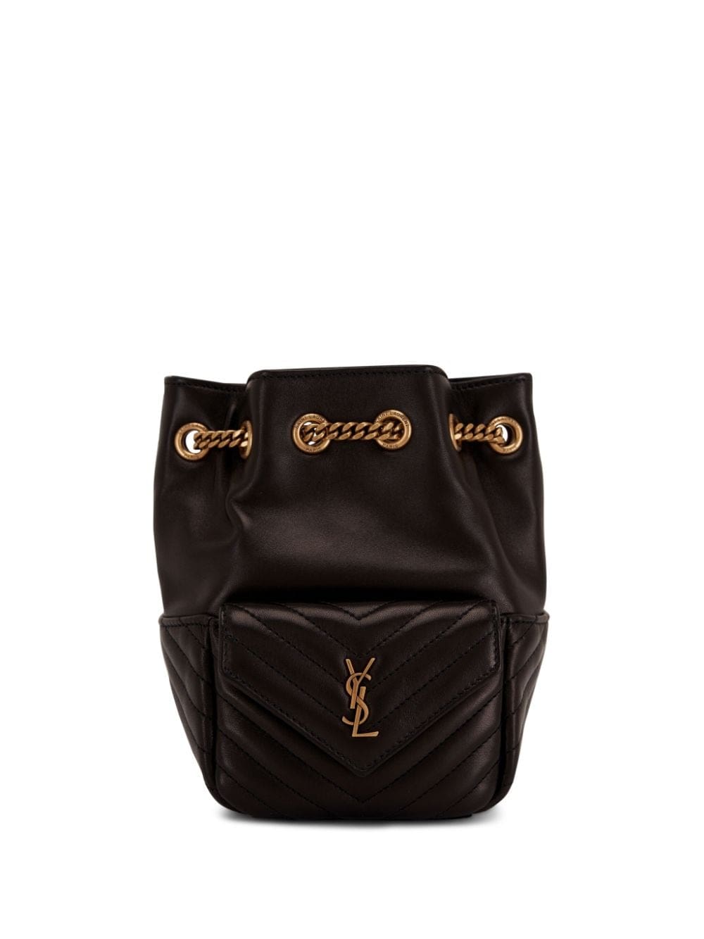 Saint Laurent Joe quilted bucket bag