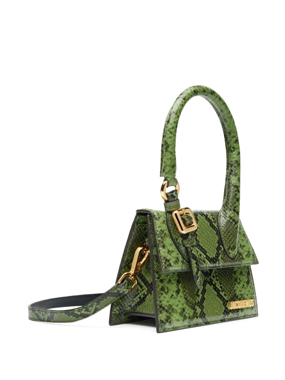 Jacquemus Le Chiquito snakeskin-effect mini bag - Image 3