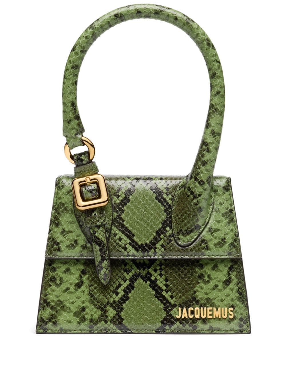 Jacquemus Le Chiquito snakeskin-effect mini bag