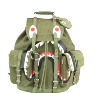 Readymade x A BATHING APE® buckled canvas backpack