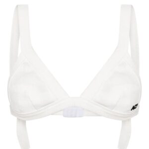 Natasha Zinko  logo-embroidered ribbed bra