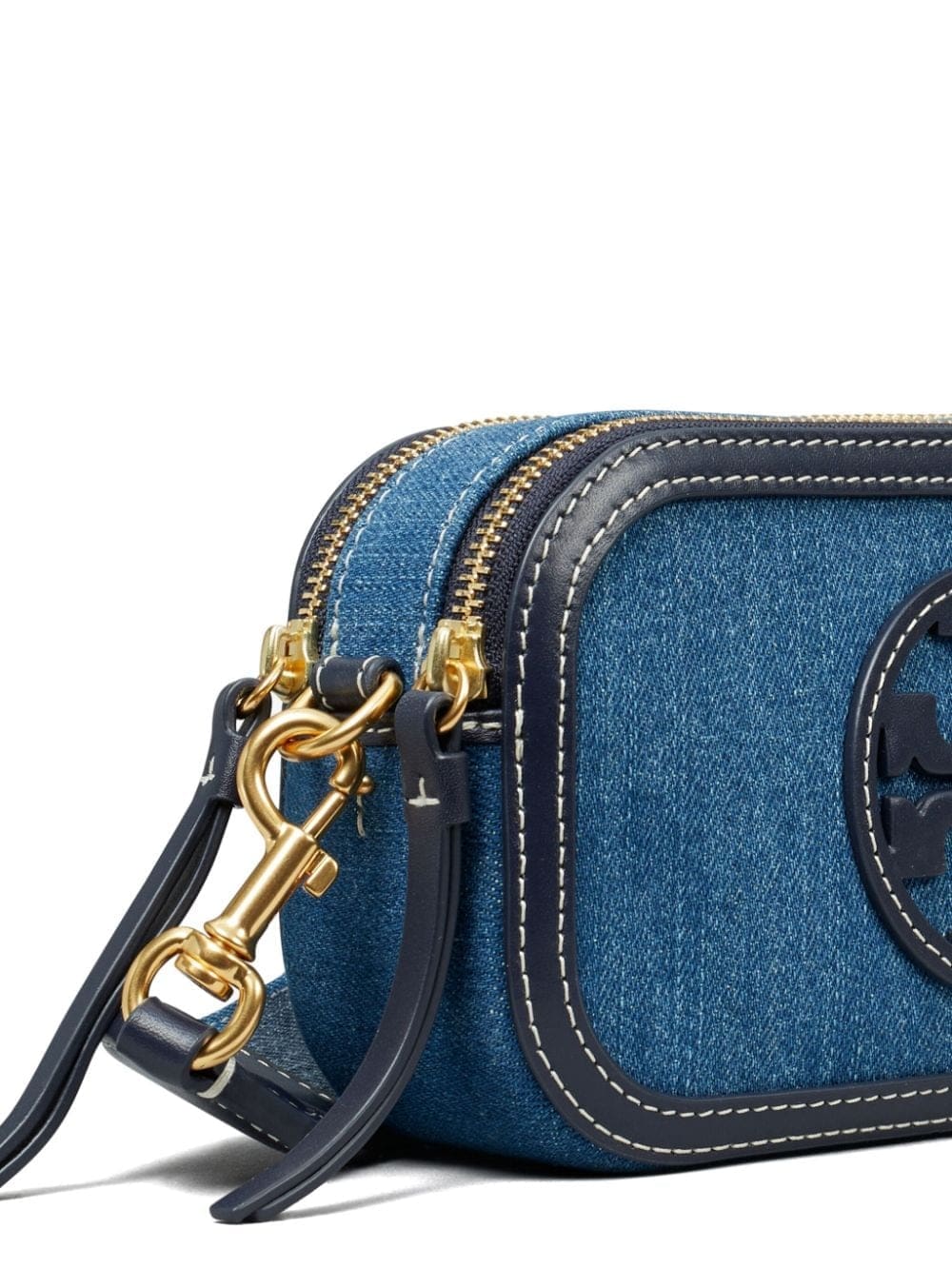 Tory Burch mini Miller denim crossbody bag - Image 5