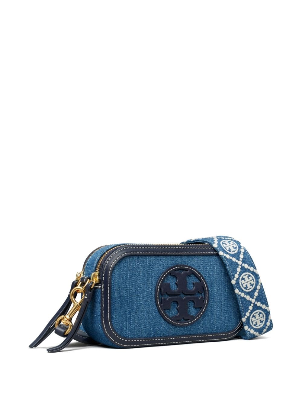 Tory Burch mini Miller denim crossbody bag - Image 4
