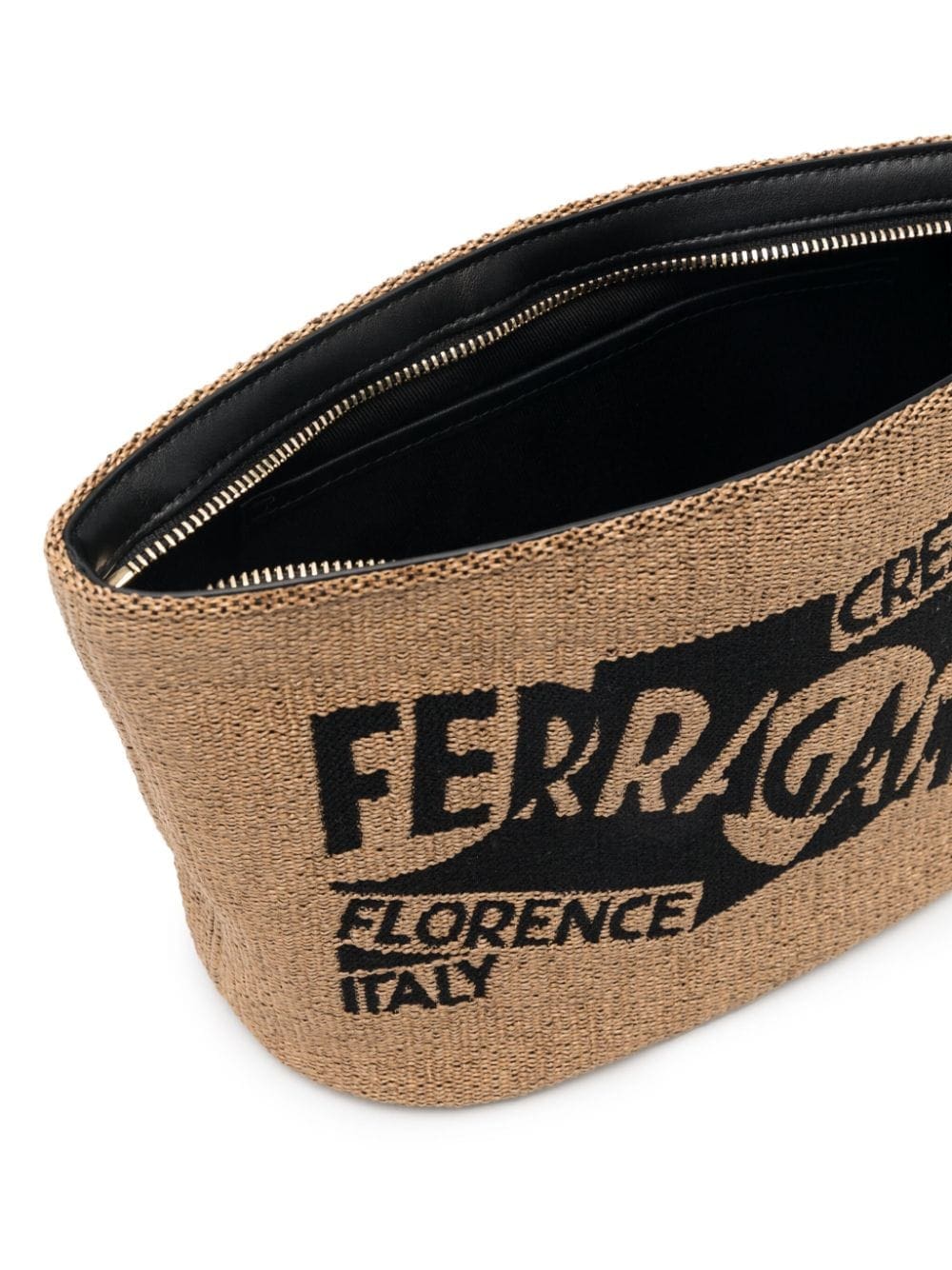 Ferragamo Venna-logo clutch bag - Image 5