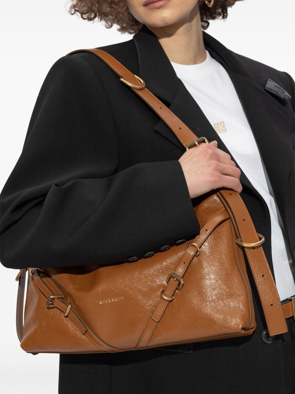 Givenchy medium Voyou leather shoulder bag - Image 2