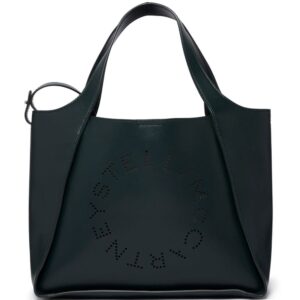 Stella McCartney perforated-logo tote bag