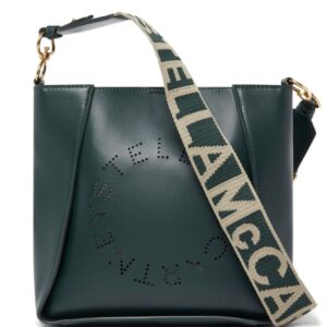 Stella McCartney mini perforated-logo crossbody bag