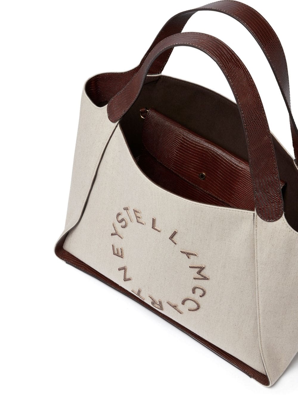 Stella McCartney appliqué-logo tote bag - Image 4