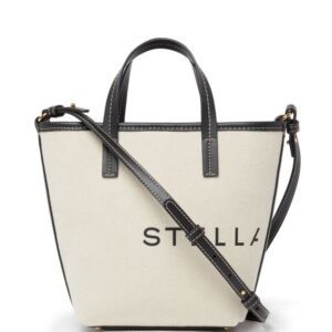 Stella McCartney logo-print cotton tote bag