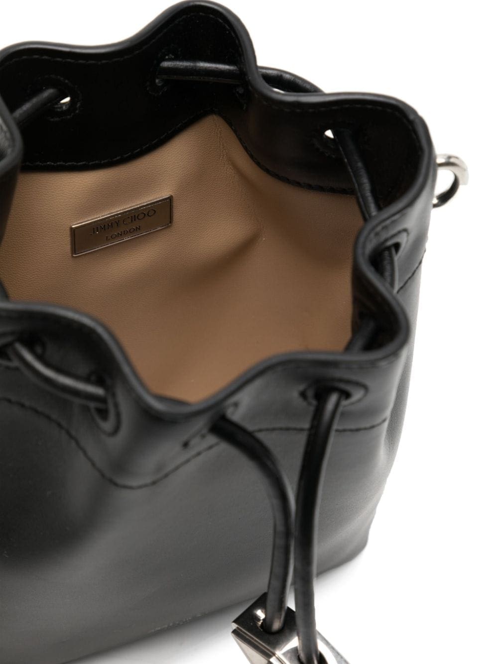 Jimmy Choo Bon Bon leather bucket bag - Image 5
